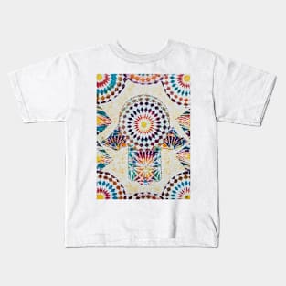 Psychedelic Hamsa by Harriette Knight Kids T-Shirt